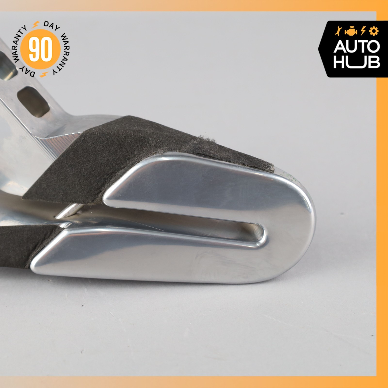 06-17 Aston Martin V8 Vantage Coupe Right Seat Belt Guide Bezel Trim OEM 26k