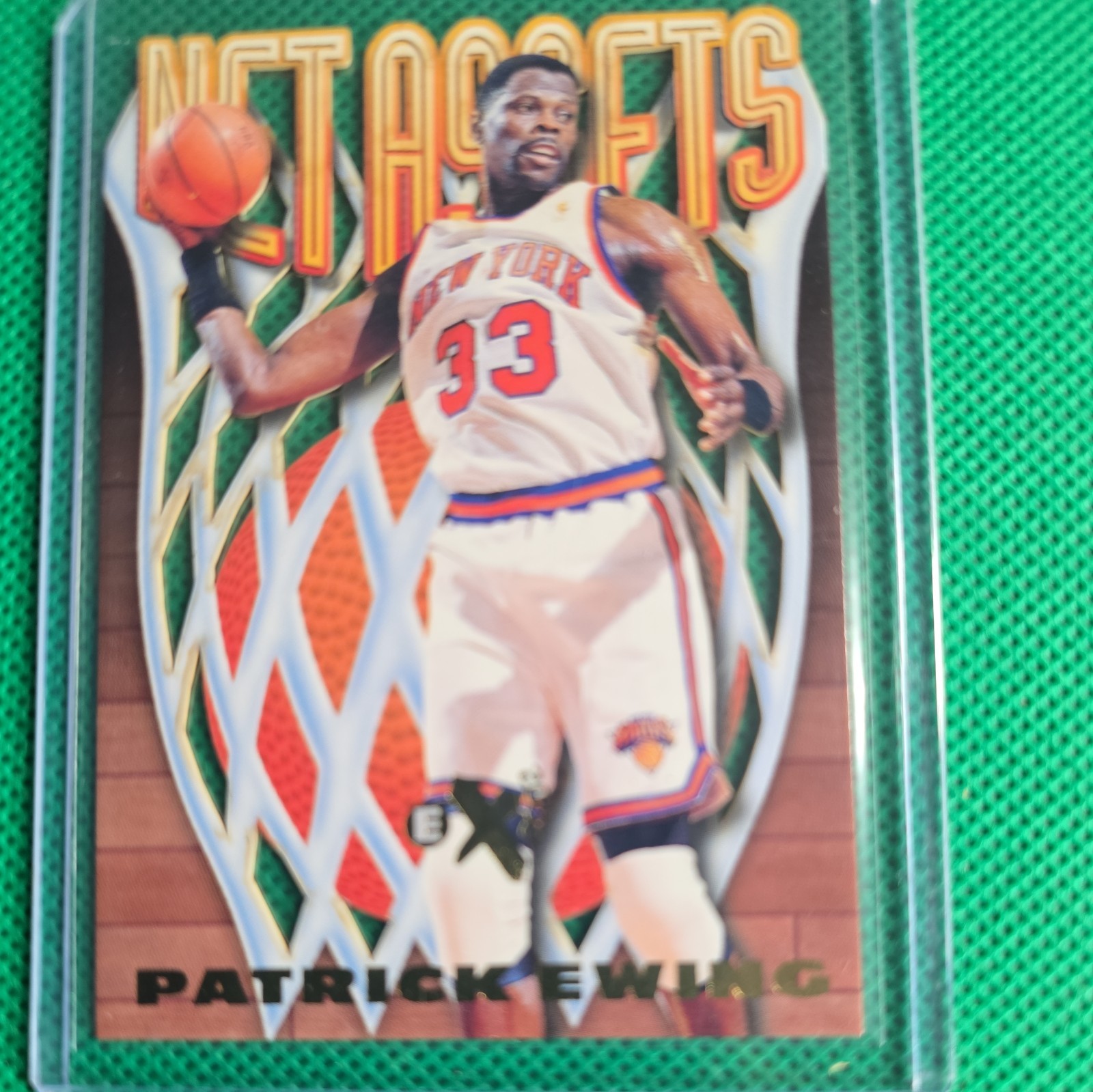 1996-97 Skybox E-X2000 - Net ASSETS Patrick Ewing #3