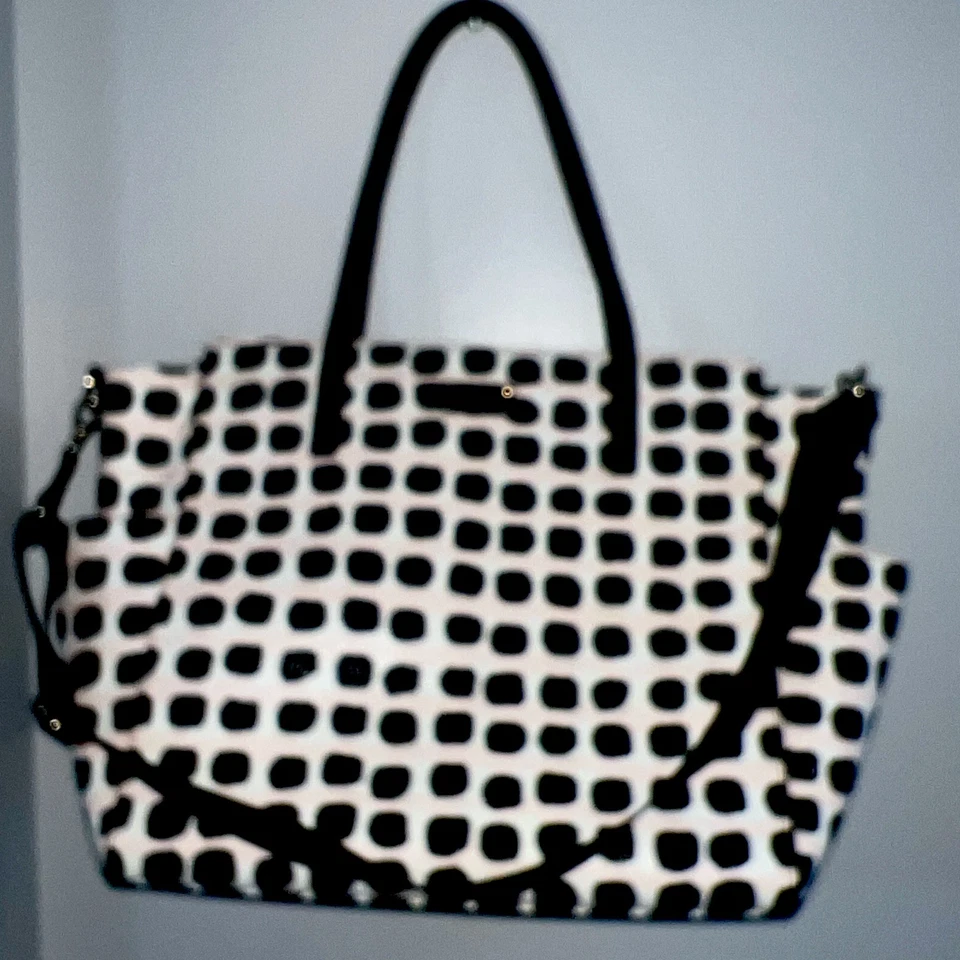 Bolso de bebé Kate Spade Grove Street Kaylie rosa/negro/beige/blanco muy limpio Foto 2 de 4