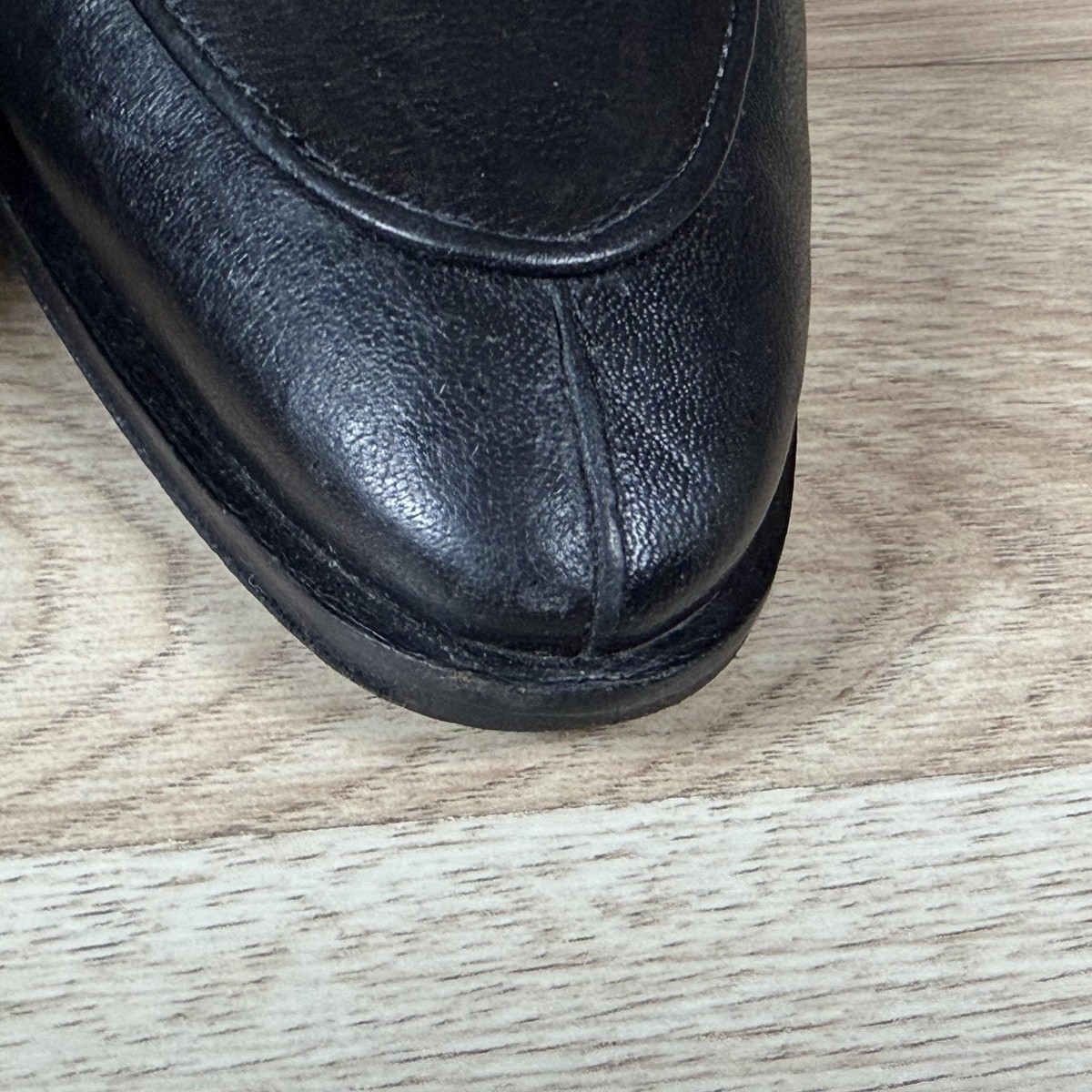 Roberto Botticelli Boots Mens Size 10 Black Leather Ankle Zip Pointed Toe Italy Roberto Botticelli Boots Mens Size 10 Black Leather Ankle  main image 3