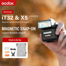 Godox iT32 X5 TTL iFlash Camera Flash Speedlite for Canon Nikon Sony Fujifilm O