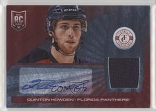 2013 Totally Certified Platinum Red Jerseys 47/50 Quinton Howden #203 Auto 1e15