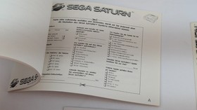 SEGA SATURN CONSOLE NOTICE EUR 🌟