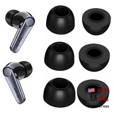 Memory Foam Ear Tips Noise Canceling Foam Ear Tip S/M/L 3 Size Foam Black