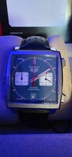 TAG Heuer Monaco Steve McQueen CAW211P.FC6356 Blue Dial, Excellent condition.