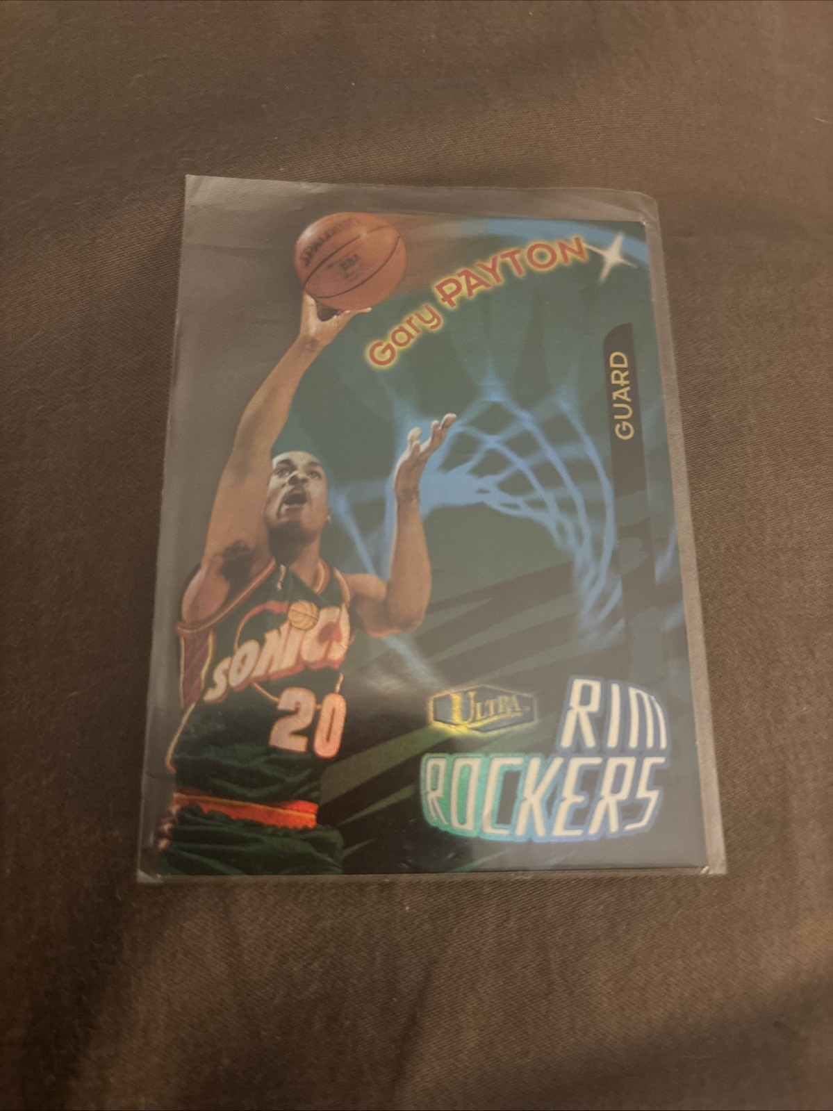 1997-98 Fleer Ultra - Rim Rockers Gary Payton #4 RR