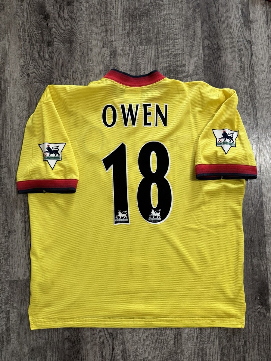 Michael Owen Liverpool Reebok 1997/98 Away Jersey Men's Size XL 46
