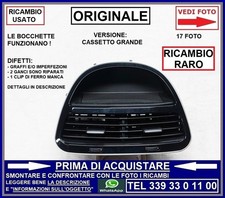 BOCCHETTE BOCCHETTA ARIA CENTRALI CON CASSETTO GRANDE FIAT PUNTO EVO 2009-2020