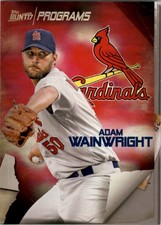 2017 Topps Bunt Programs #PRAW Adam Wainwright - BB