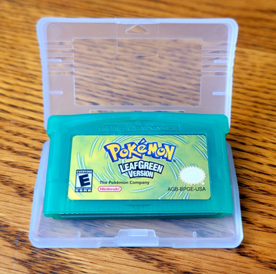 Pokemon LeafGreen - Gameboy Advance GBA - USA - Leaf Green - Fast Ship!!
