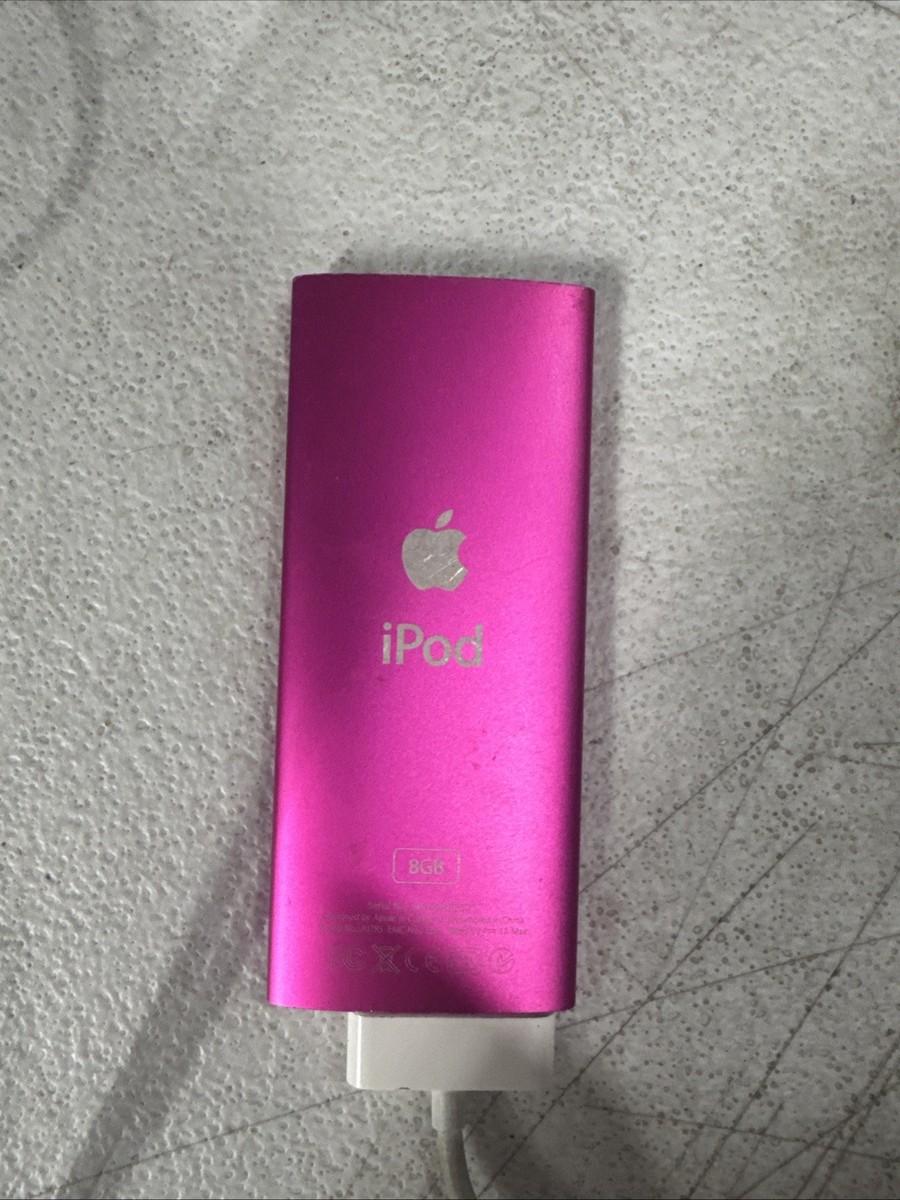Apple iPod Nano 4th Generation A1285 8GB Music Player 2287 - Pink