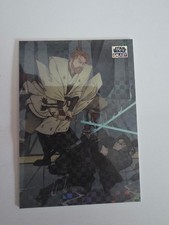 2025 Topps Chrome Star Wars Galaxy XFractor /10 Mustafar Near Fatal Strike DOM-4