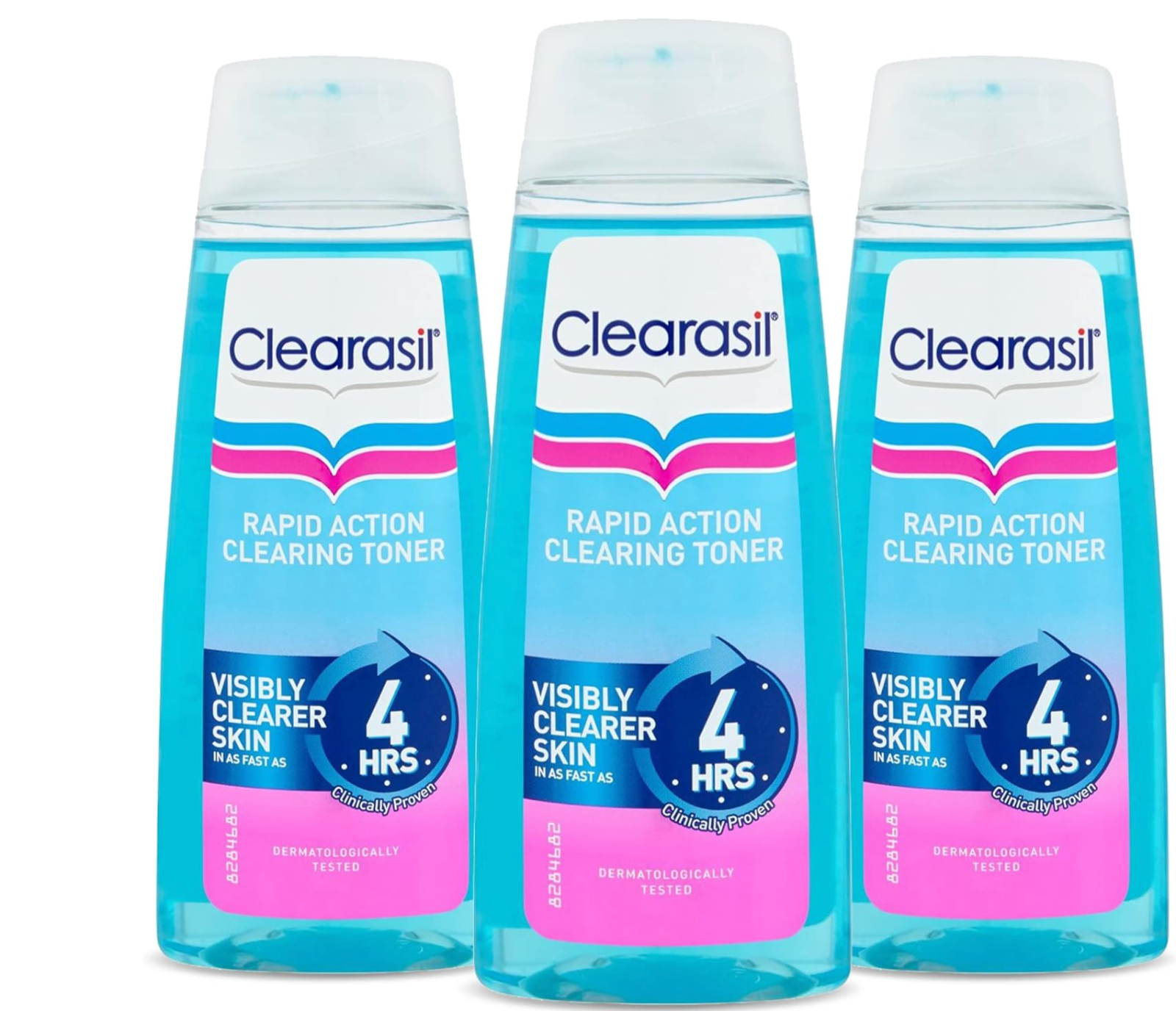 Clearasil Ultra Rapid Action Deep Pore Salicylic Acid Treatment Toner, 200ml x 3