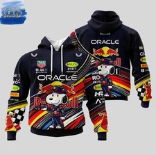Red Bull F1 X Snoopy Limited Edition 3D Hoodie