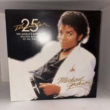 Michael Jackson Thriller 25 2 Lp 2008 25th Anv. Ultrasonic Clean STRONG G /VG