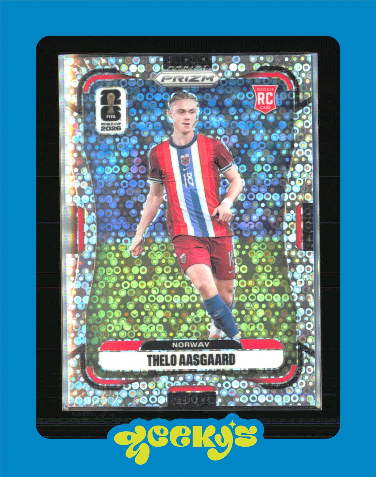 2026 Panini Prizm FIFA Thelo Aasgaard #331 RC Disco Norway