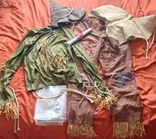 Wizard of Oz Scarecrow Halloween Costume - Adult Size Medium - Worn Once