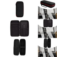 Microphone Storage Case with Handle Zipper Mic Storage Bag for Camping Stage