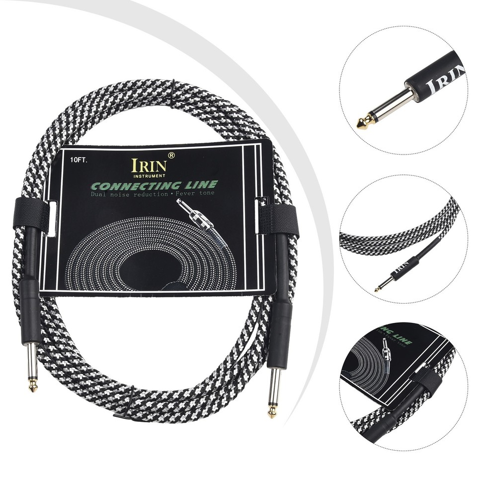 Oro Chitarra Elettrica Jack A Jack Fx Patch Cavo. Van Damme Cavo - Foto 11