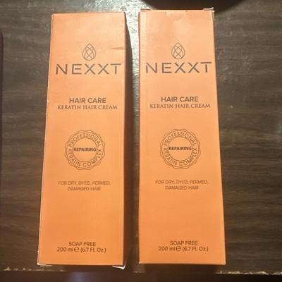 2-NEXXT HAIR CARE KERATIN HAIR CREAM FOR DRY DYED, PERMED DAMAGED HAIR 6.7 OZ