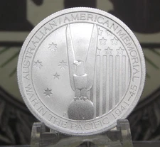 2013 "P" Australia 1/2oz .999 Silver *WAR in the PACIFIC* 1941-1945 50c ECC&C
