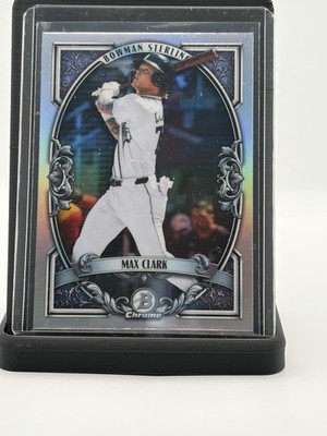 2026 Bowman Chrome Baseball - Max Clark Bowman Sterling - Detroit Tigers