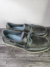 Sperry Men's Surveyor 2 Eye Boat Shoes Baja Twist Blue Gray Sts25401 Size 16