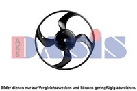 LÜFter MotorkÜHlung AKS Dasis 188099N FÜR Renault