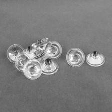 10pcs 20mm Transparent High Power LED Lens Reflector Collimator 8 Degree