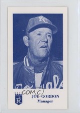 1969 Kansas City Royals Team Issue Joe Gordon HOF 0q3