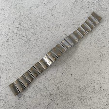 Bracciale Vintage Donna Cartier Santos Galbee Acciaio Inox/Oro 18k 14mm