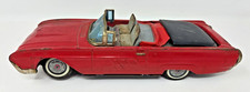 Vintage Cragstan 1961 Ford Thunderbird Convertible Tin Yonezawa FOR PARTS/REPAIR