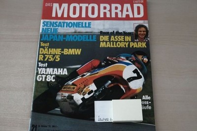 1) Motorrad 21/1975 - Ducati GTL 500 mit 42PS im  - CZ MC 250 Schulz mit 34PS i