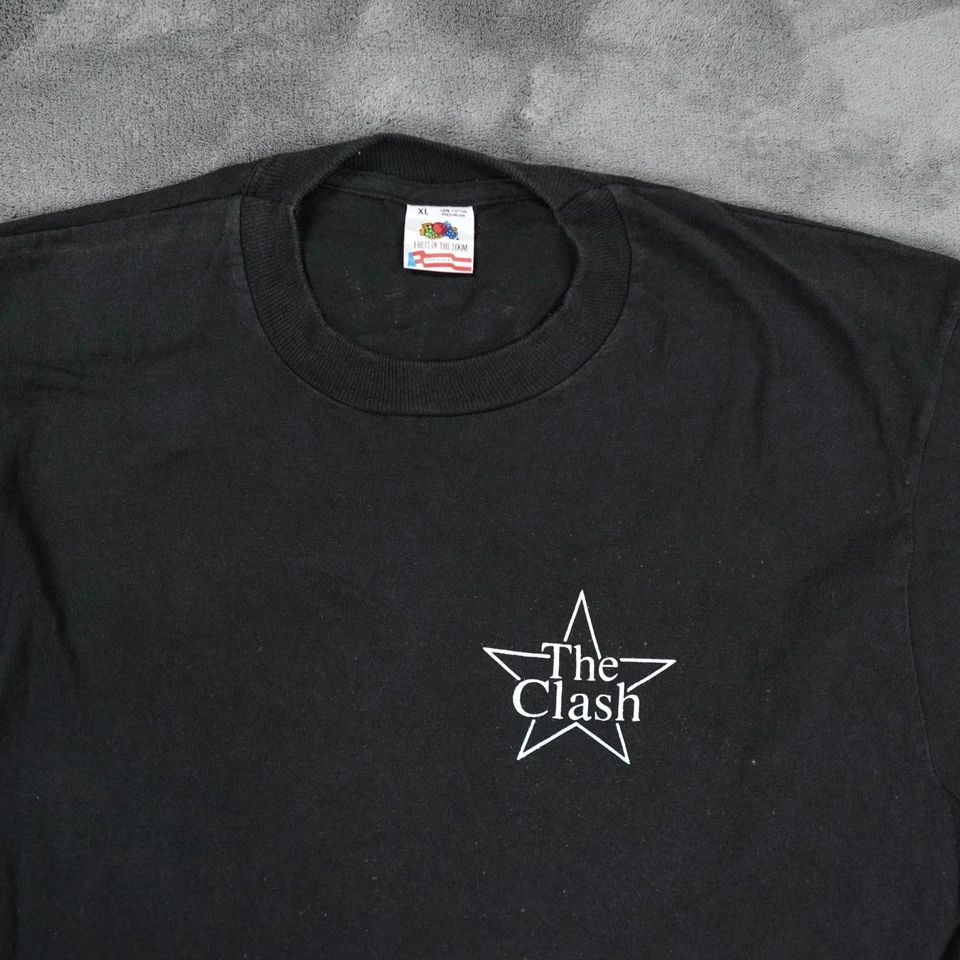 Camisa De Colección 1991 The Clash On Broadway Promo Manga Larga Talla: Extra Grande Foto 4 de 4
