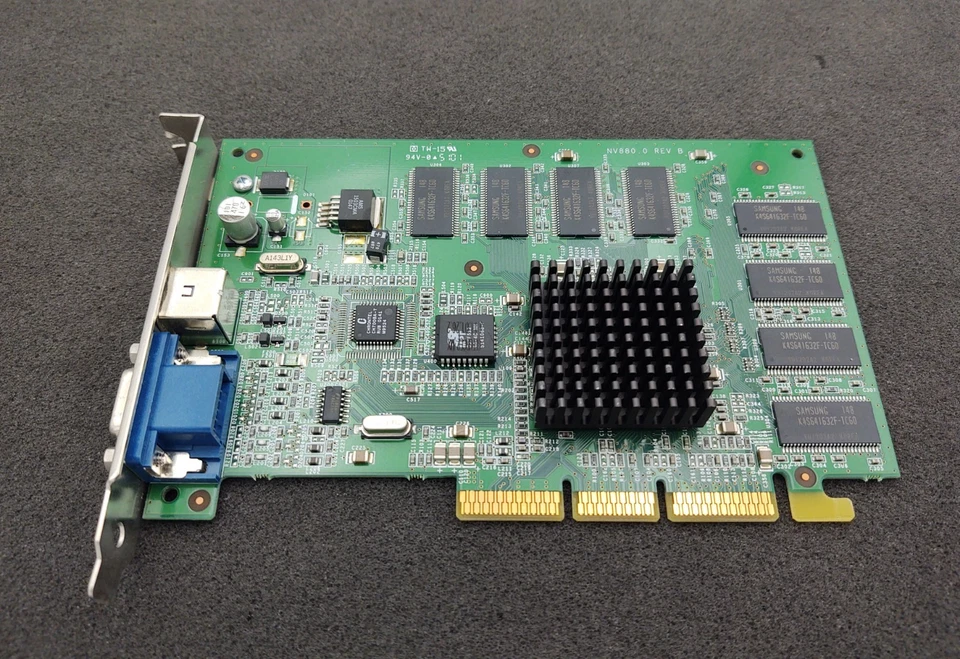 Graphics Card NVIDIA GEFORCE2 MX 400 64MB NV880 AGP - FAST SHIPPING - Image 2 of 4