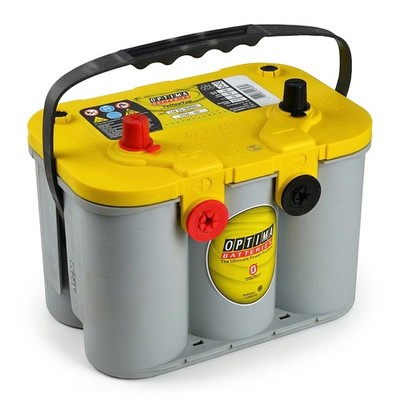 Optima Yellow Top 12V 55Ah Versorgungsbatterie AGM YT U 4.2 Zyklenfest WoMo