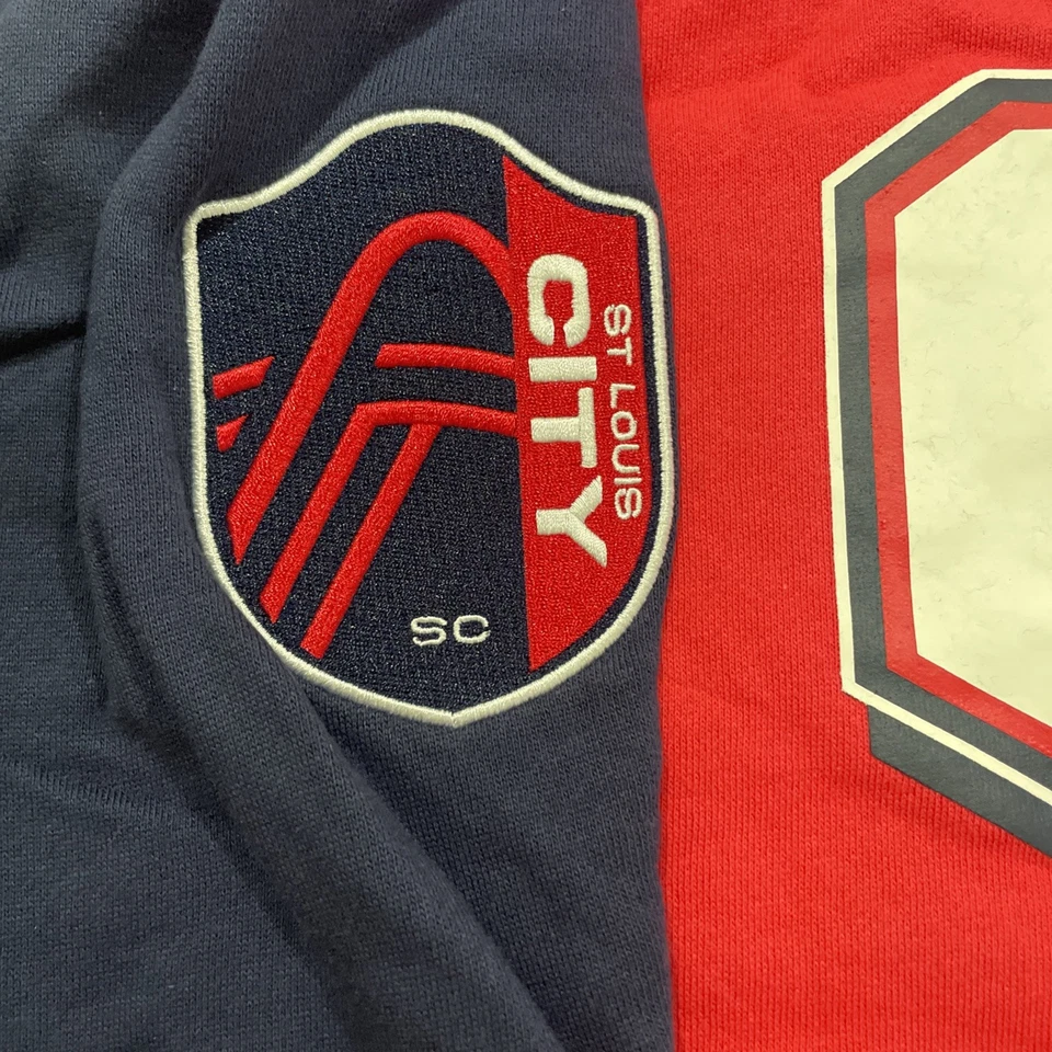 Mitchell & Ness MLS St Louis City SC All Over 2.0 Crewneck 5XL 110$ NWT - Image 4 of 4
