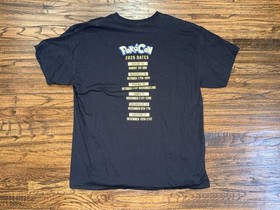 Vintage 90s Style Pok&eacute;mon &ldquo;Pokecon&rdquo; TCG Trading Card Show Graphic T-Shirt Sz XL