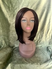 18" Realistic Female Mannequin Head with shoulder Wig