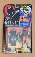 Vintage Kenner 1993 Batman The Animated Series Sky Dive Batman w  Parachute NIP