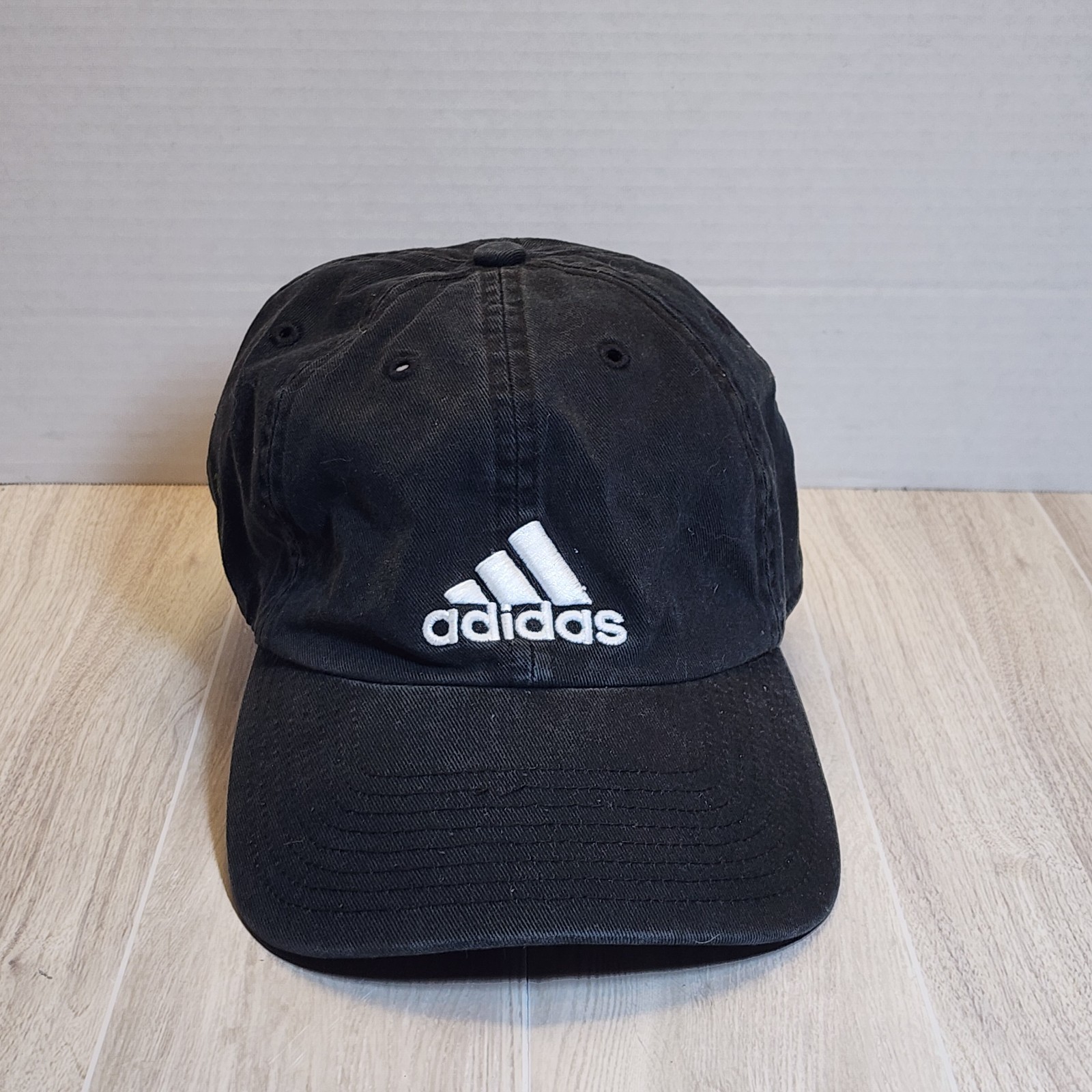 Adidas Classic Black Baseball Cap Hat Sports Athletic Casual Adjustable Men's