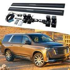 2PCS Power Side Step Electric Running Boards Fit For Cadillac Escalade 2021-2026