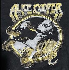 Classic ALICE COOPER ‘SCHOOL’S OUT’ BOA CONSTRICTOR T-SHIRT! Size XXL! New!