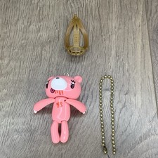2004 Chax GP Gloomy Bear Mini Figure Key Chain Muzzle Pony Canyon Pink Bloody