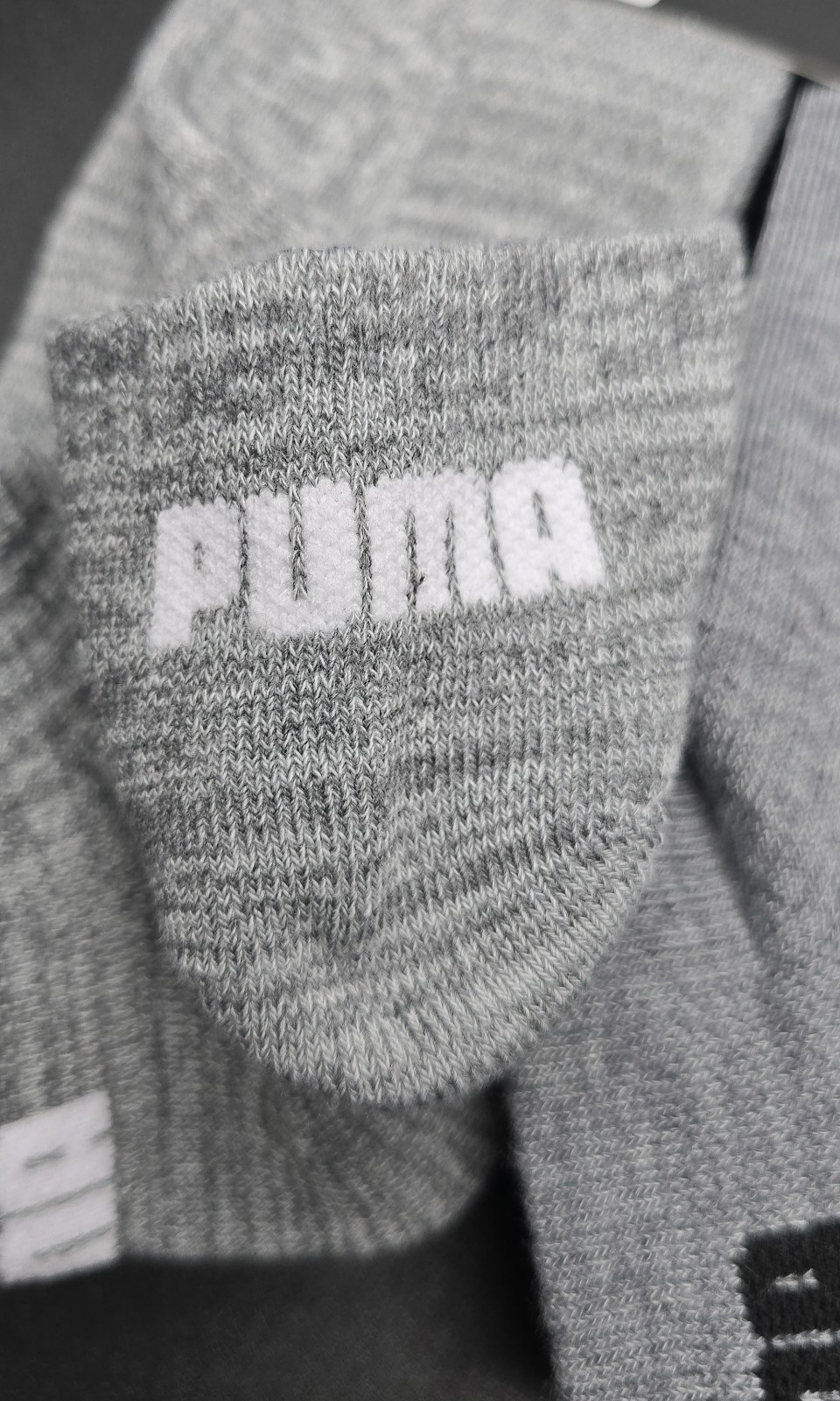 PUMA Men's 6pk Low Cut Sportstyle Athletic Socks, Large 8-12 Grey NWT thumbnail 4