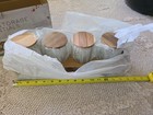 New Kitchen Storage Essentials Acacia Wood Spice Herbs Rack 4 Glass Jars & Lids — photo 10
