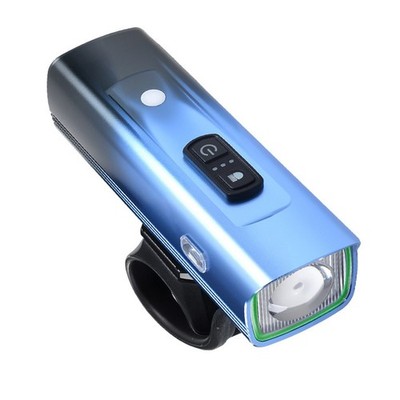 Front Bike Light with Battery Indicator - Adjustable Brightness Handlebar Light