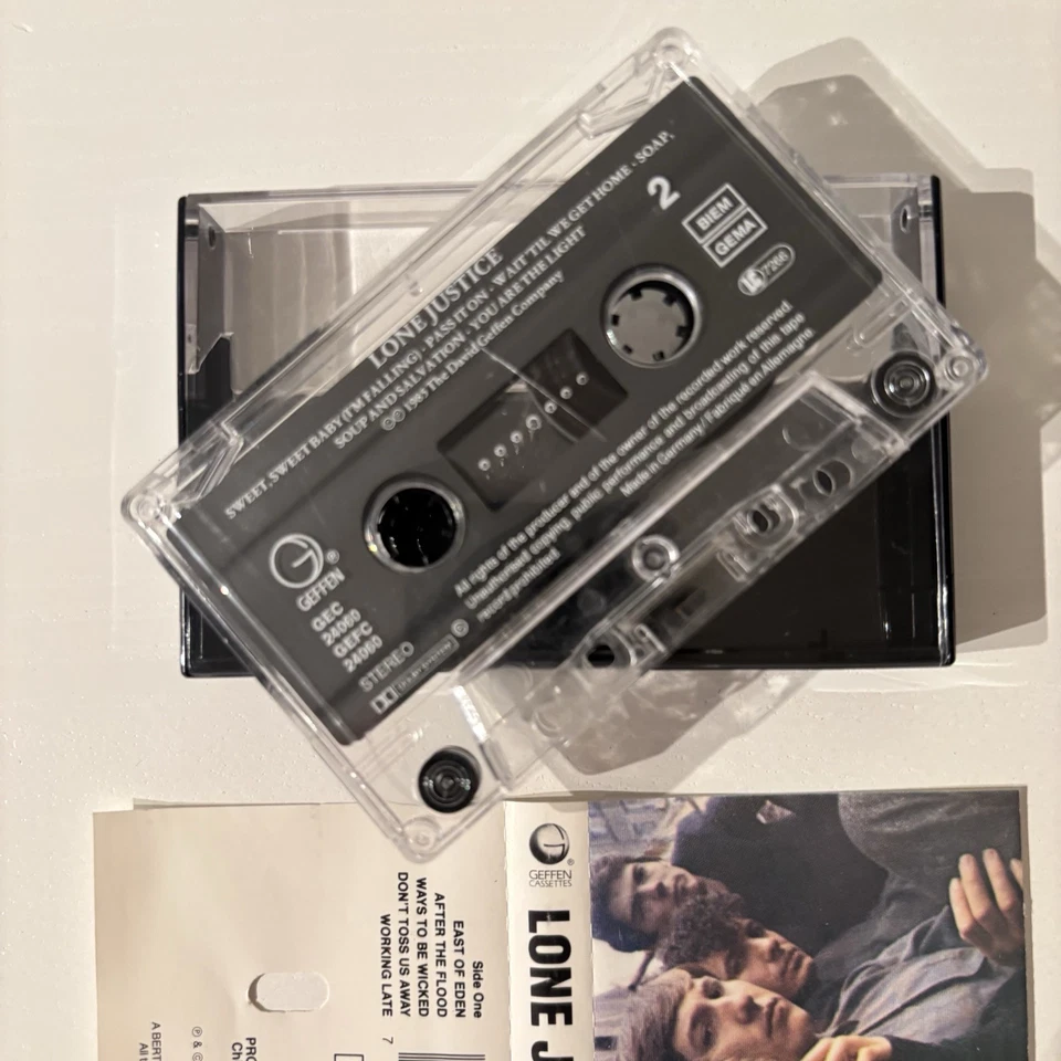 LONE JUSTICE - S-T / LONE JUSTICE (UK CASSETTE TAPE) - Image 3 of 4