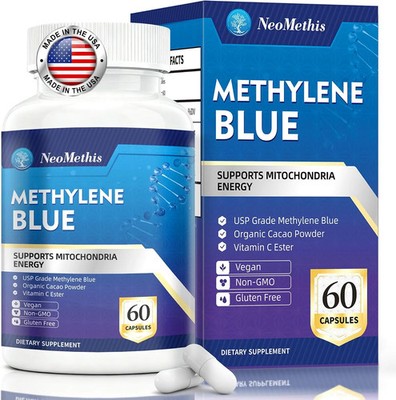 Blue Supplement - Pharmaceutical Grade, 2 FL OZ, 1% USP Grade, 60 Capsule