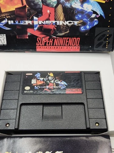 Killer Instinct Super Nintendo SNES Game CIB Box Manual T Nintendo NTSC-U/C